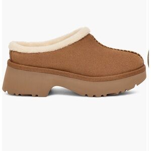 UGG Tan Shearling Mules